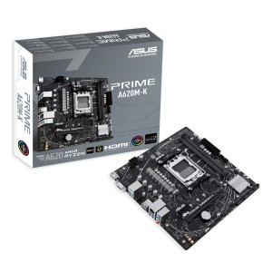 باندل مادربرد ایسوس A620M-K + پردازنده Ryzen 5 7600X باکس