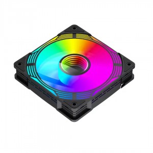 فن کیس گیم مکس FN12A-C8I-R Black