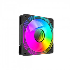 فن کیس گیم مکس FN12A-C8I-R Black