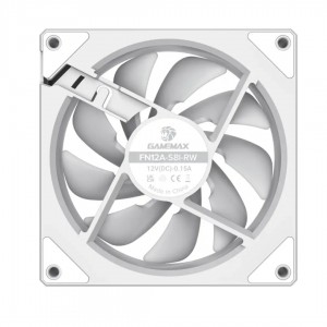 فن کیس گیم مکس مدل GAMEMAX FN12A-S8I R WHITE