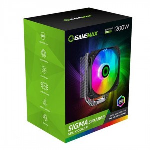 خنک کننده پردازنده گیم مکس مدل Sigma 540 ARGB BK