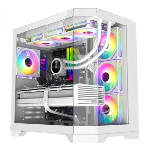 کیس گیمینگ گیم مکس HYPE-A White