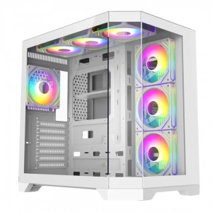 کیس گیمینگ گیم مکس HYPE-A White