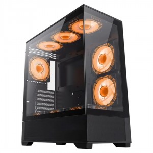 کیس گیمینگ گیم مکس Vista AW Black