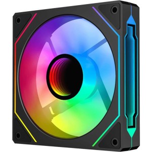 فن کیس اوست  AVI-120R ARGB رنگ مشکی