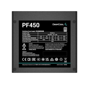 منبع تغذیه کامپیوتر دیپ کول PF450 80 Plus White توان 450 وات