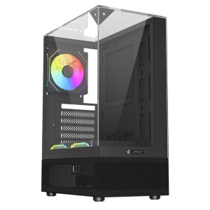 کیس کامپیوتر لاجیکی C293B ARGB Mid Tower مشکی