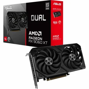 کارت گرافیک ASUS مدل DUAL RX 9060 XT OC 16GB