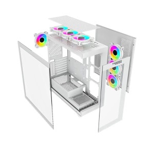 کیس کامپیوتر تویستد مایندز مدل Twisted Minds Quantum سفید