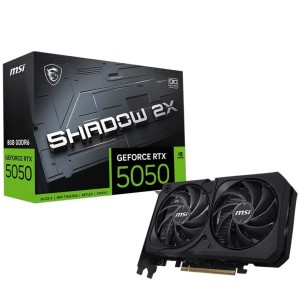 کارت گرافیک MSI مدل RTX 5050 SHADOW 2X OC 8GB