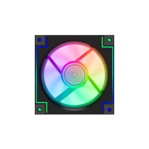 فن کیس گیم مکس RD300 Black بسته 3 عددی