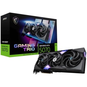 کارت گرافیک ام اس آی RTX 5070 OC Gaming Trio حافظه 12 گیگابایت