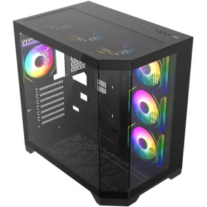کیس کامپیوتر گیم‌ مکس Hype-A ARGB Mid Tower سفید