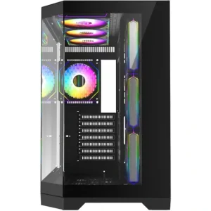 کیس کامپیوتر گیم‌ مکس Hype-A ARGB Mid Tower سفید