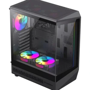 کیس کامپیوتر گیم مکس Vista COC ARGB Mid Tower سفید