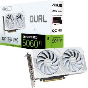 کارت گرافیک ایسوس مدل Dual GeForce RTX 5060 Ti OC حافظه 16 گیگابایت