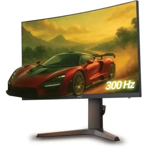 مانیتور اچ کی سی 27 اینچ خمیده 2K مدل MG27H18Q30 (300 هرتز)