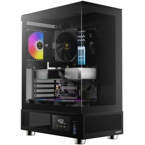 کیس کامپیوتر گیم دیاس Atlas E1 ARGB Mid Tower مشکی