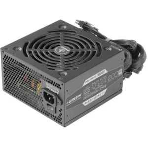 منبع تغذیه کامپیوتر گرین GP500A-ECO Rev 3.1 80 Plus White توان 500 وات
