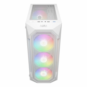 کیس کامپیوتر گیم دیاس Aura GC2 Elite ARGB Mid Tower مشکی