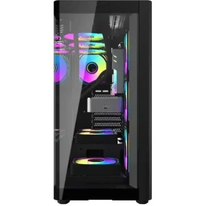 کیس کامپیوتر گیم دیاس مدل Aura GC1 Elite ARGB Mid Tower سفید