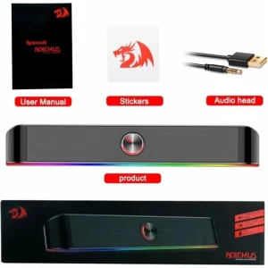 اسپیکر دسکتاپ هویت مدل SK208 PRO با نور RGB