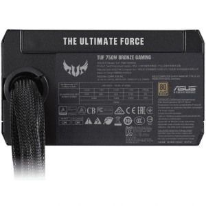منبع تغذیه کامپیوتر ایسوس مدل TUF Gaming 750B 80 Plus Bronze توان 750 وات