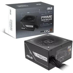 منبع تغذیه کامپیوتر ایسوس مدل TUF Gaming 750B 80 Plus Bronze توان 750 وات