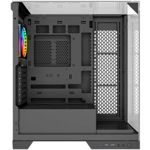 کیس کامپیوتر لاجی کی C570B Mid Tower مشکی