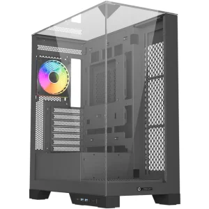 کیس کامپیوتر لاجی کی C511B ARGB Mid Tower مشکی