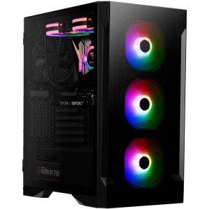کیس کامپیوتر گیم دیاس Talos E2 Elite RGB Mid Tower مشکی