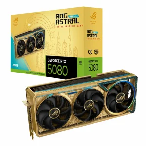 کارت گرافیک  ایسوس مدل ASUS ROG Astral RTX 5080Dhahab OC 16G