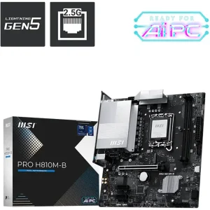 مادربرد ام اس آی مدل H810M GAMING WIFI6E