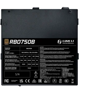 پاور کامپیوتر لیان لی RB750 ظرفیت ۷۵۰ وات