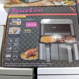 سرخ کن  15لیتر دوقلو 7.5و7.5 سیلور لاوو 3810