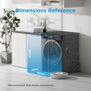 ماشین لباسشویی مدیا مدل MF210W100WB ظرفیت ۱۰ کیلوگرم