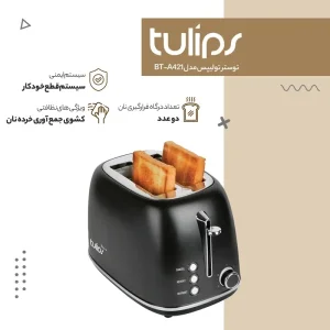 نان تست 2 اسلایسی  تولیپس 421