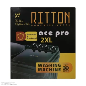 ماشین لباسشویی 18 کیلوگرم نیمه‌اتوماتیک ریتون مدل     RWM-1730 ACE PRO 2X