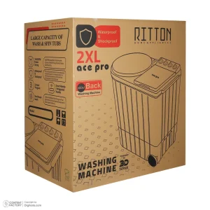 ماشین لباسشویی 18 کیلوگرم نیمه‌اتوماتیک ریتون مدل     RWM-1730 ACE PRO 2X