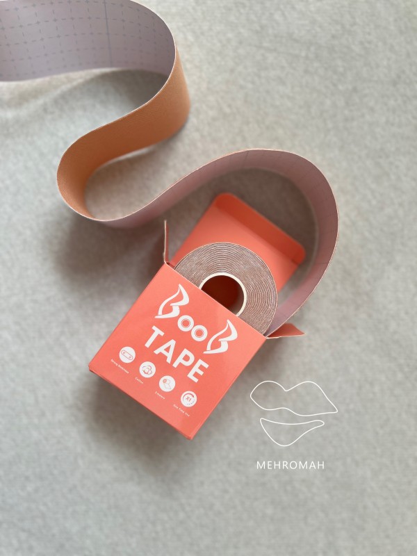 چسب لیفت سینه رولی 5متری رنگ بدن کد 14