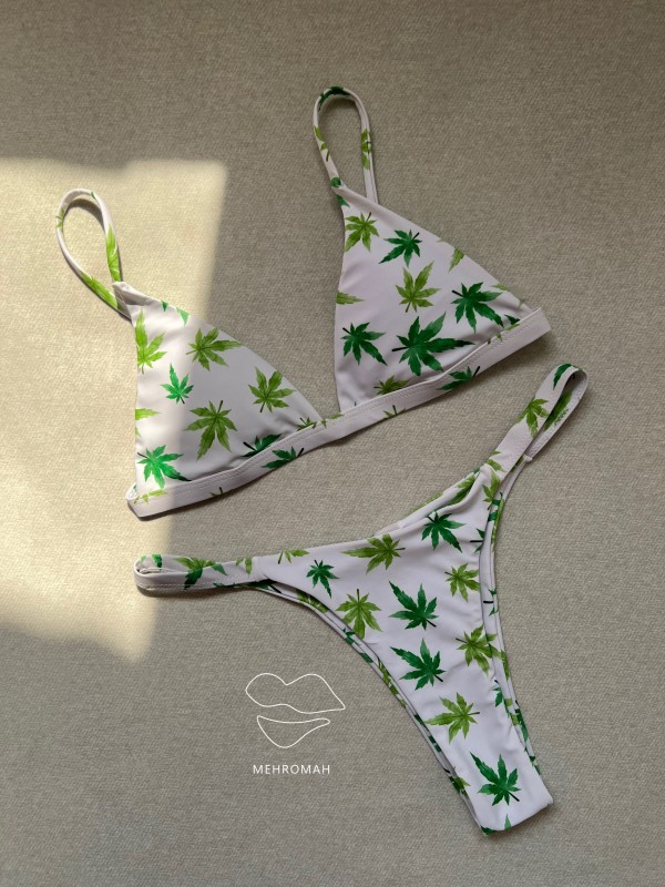 مایو بیکینی هاوایی کاپ مثلثی شین کد 19