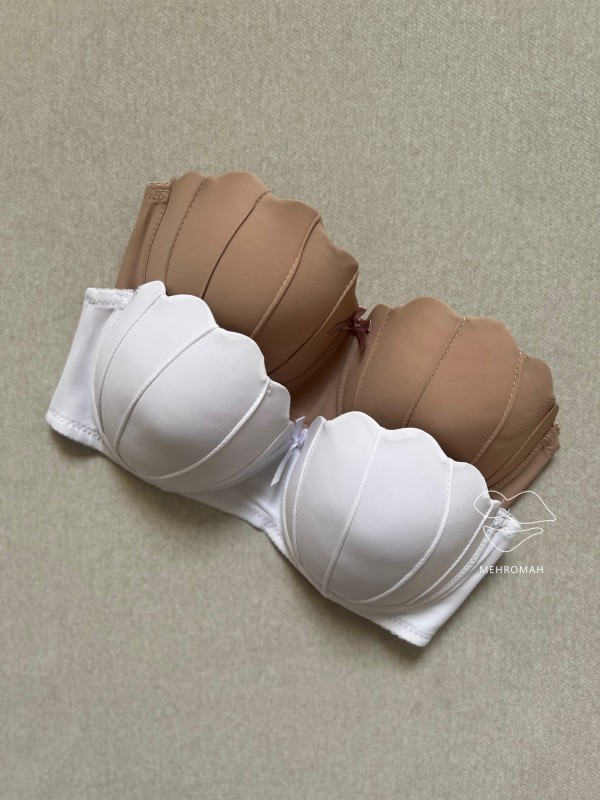 سوتین اسفنجی صدفی کد 46