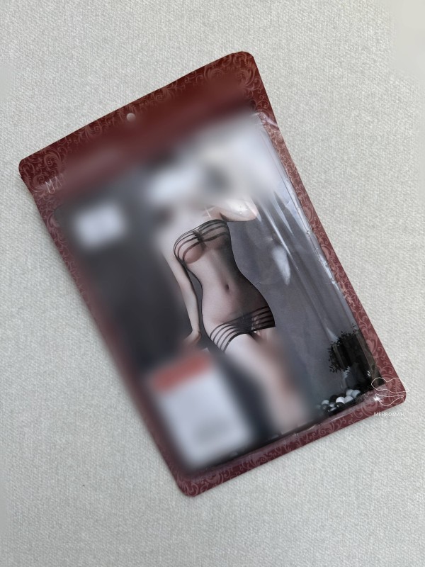 بادی فانتزی دامنی شیشه ای کد 170