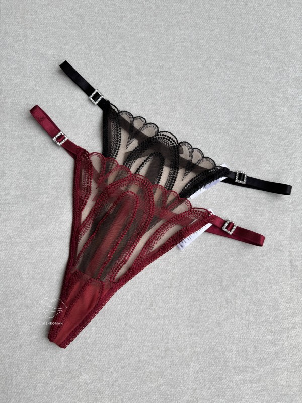 بکلس شیشه ای  نگین دار کد 217