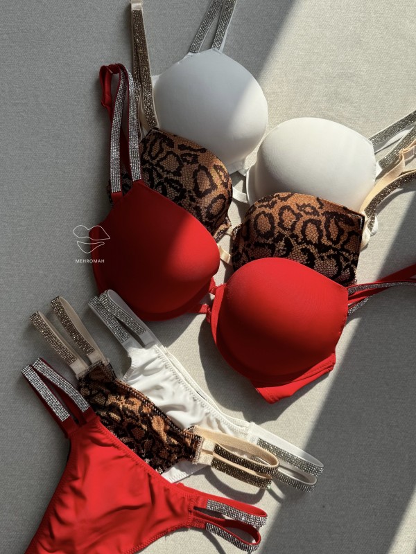 ست  اسفنجی VS بند نگینی  کد236