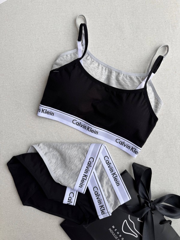 ست نیمتنه و شورت اسلیپ CK کد 249