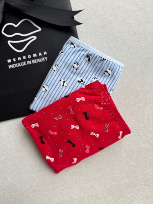 شورت میسپل طرحدار پنج ایکس کد 254