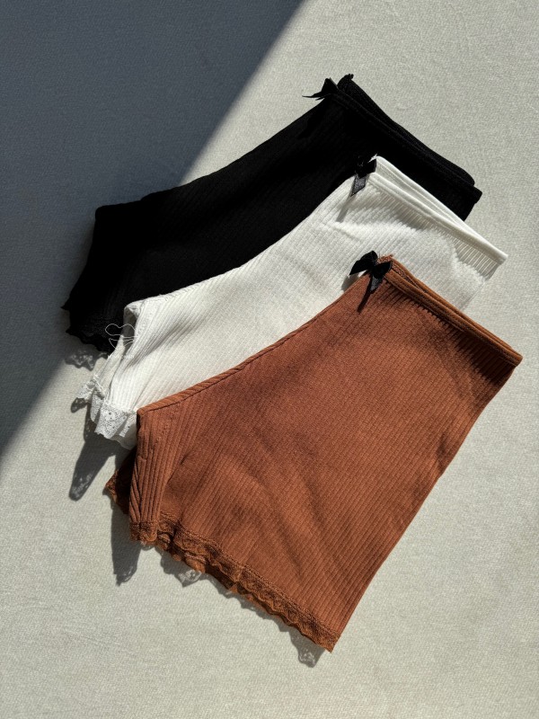 شورتک کبریتی لبه تور کد 269