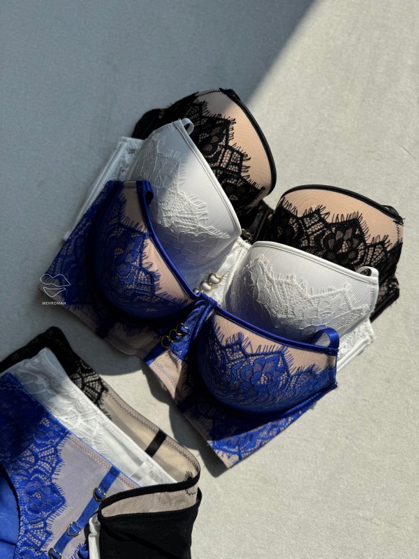 ست اسفنجی تور مژه کد307