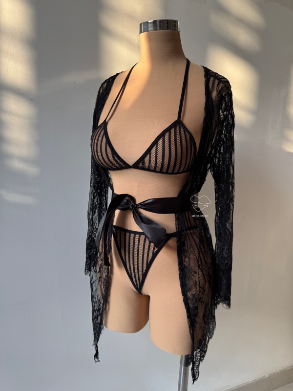 ست بیکینی و کاور فانتزی کد 343